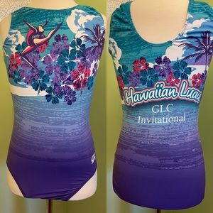 GK gymnastics leotard, $10